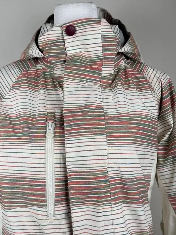 Burton Prism Gore-Tex Snowboard Ski Snow Jacket in Space Dye Stripe Size XS - Image 2