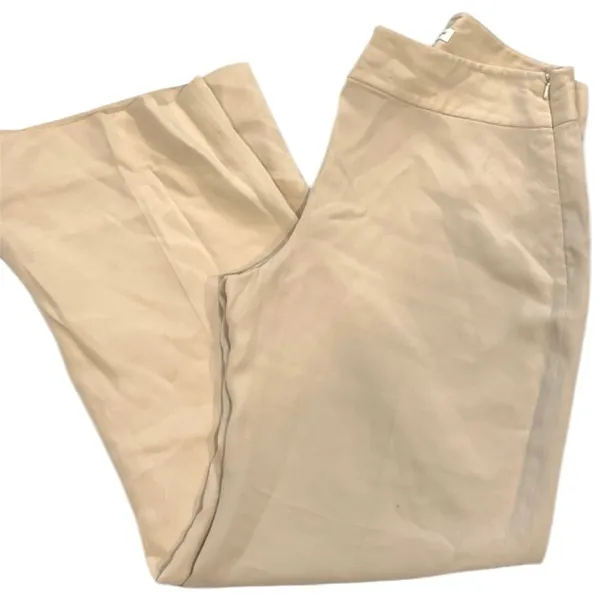 Banana Republic Womans Camden Tan Wide Leg Dress Pants Size 10 - Image 2
