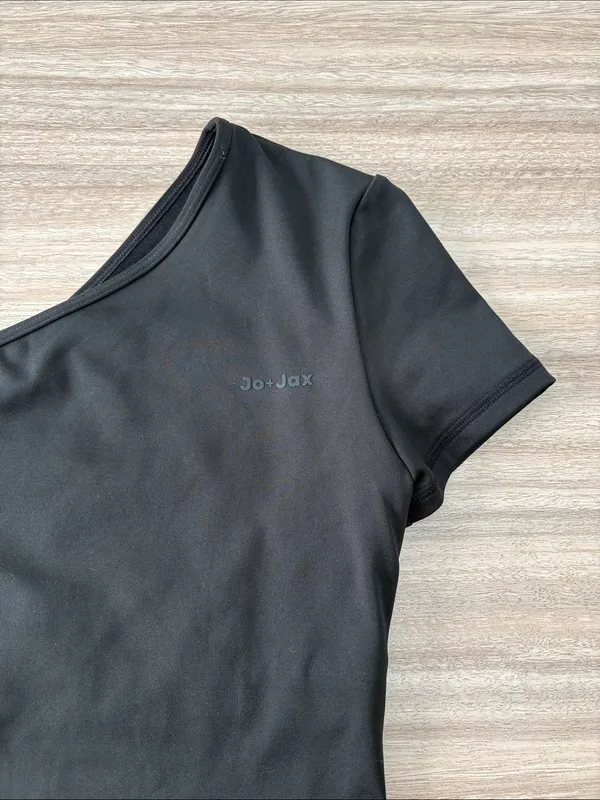 Jo + Jax One Shoulder Performance Dance Top Women Size 2-4 Small - Image 3
