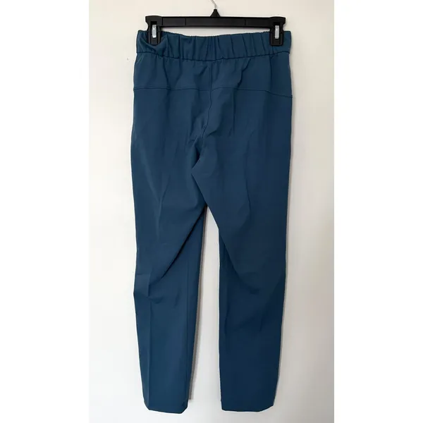 Lululemon On The Fly 7/8 Pant Blue Luxtreme 27" Travel Work Move Trousers Sz 4 - Image 3