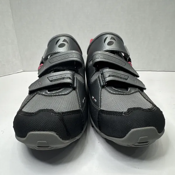 Bontrager Evoke DLX WSD Women’s MTB Cycling Shoes US 10.5 EU 42 Gray Pink - Image 4