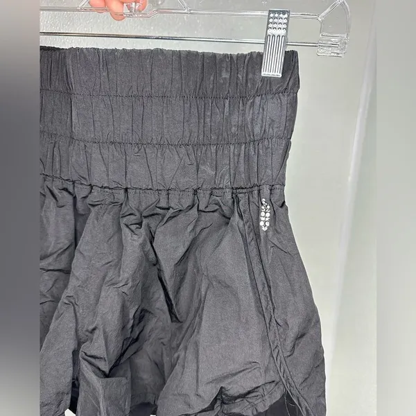 Free People The Way Home Shorts Size XS Black Tennis Athletic Sport - Image 2