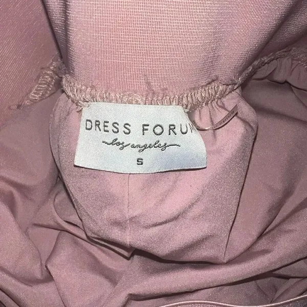 Dress forum pleated pink lilac Skort skirt with shorts size S - Image 4