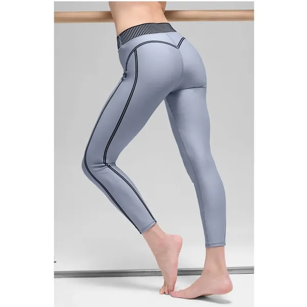 Alo‎ Yoga Airlift High-Waist 7/8 Line Up Leggings Winter Frost Size Medium - Image 10
