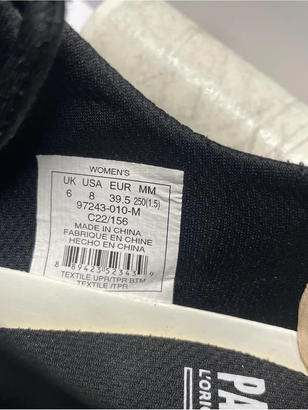 Palladium Revolt Lo Tx Black Low Fashion Sneaker Chunky. Canvas outer. Vegan. 8 - Image 8