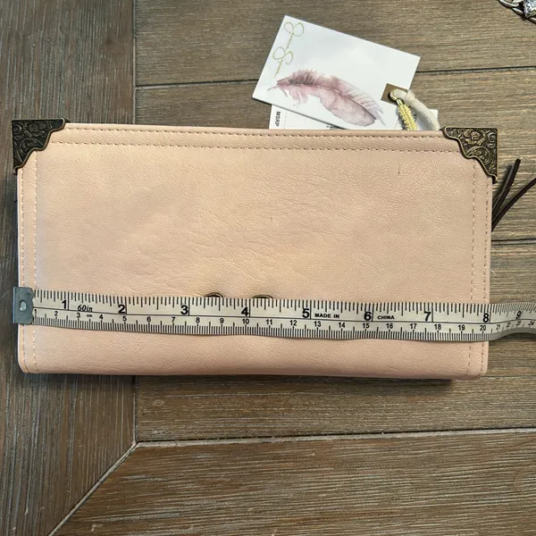 NWT Jessica Simpson Bifold Wallet Sandstone - Image 9