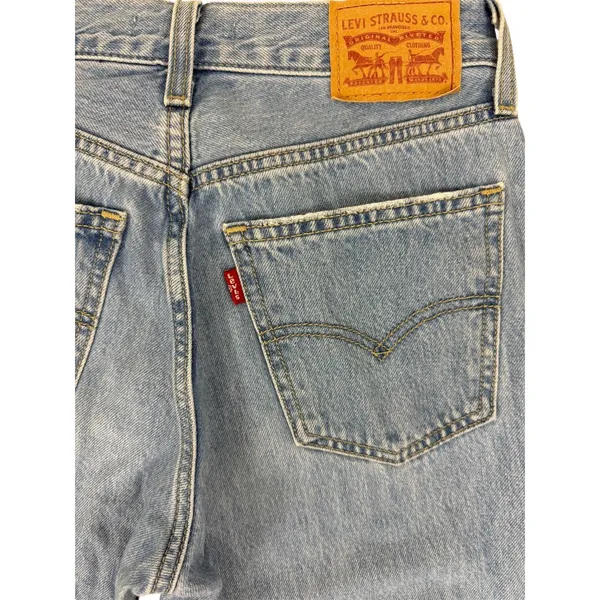 Levi's Levi Strauss & Co. Women's Blue Jeans Size 24 Gently Used - Image 4