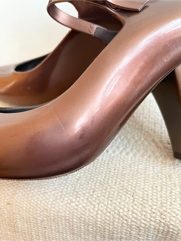 Melissa Shoes Mary Jane Womens Size 6 Brown Copper - Image 5