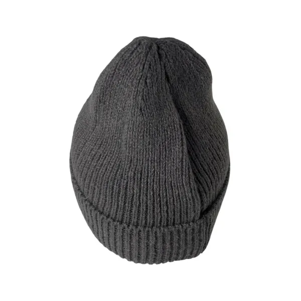 Unisex Knit Cap Beanie‎ Double Layer Winter Hat Gray NEW OS - Image 3