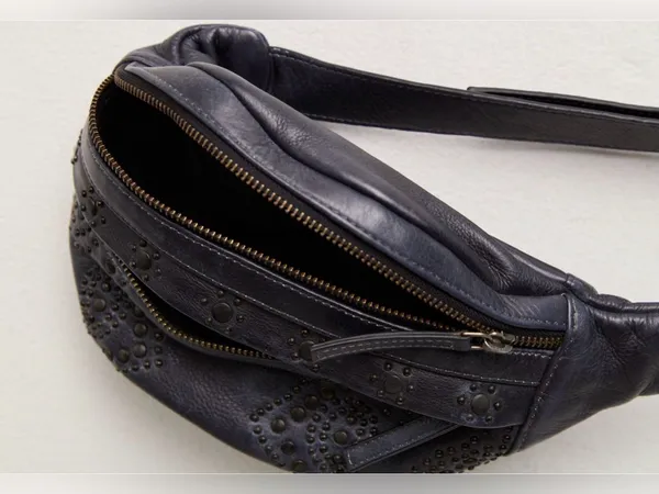 Free People Ana Adorned Sling Bag Black $98 NWT - Image 3