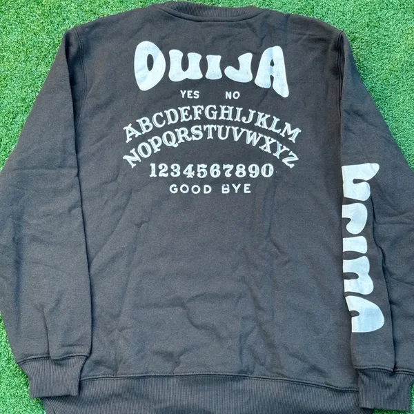 Ouija Sweatshirt Charcoal Black Size M - Image 4