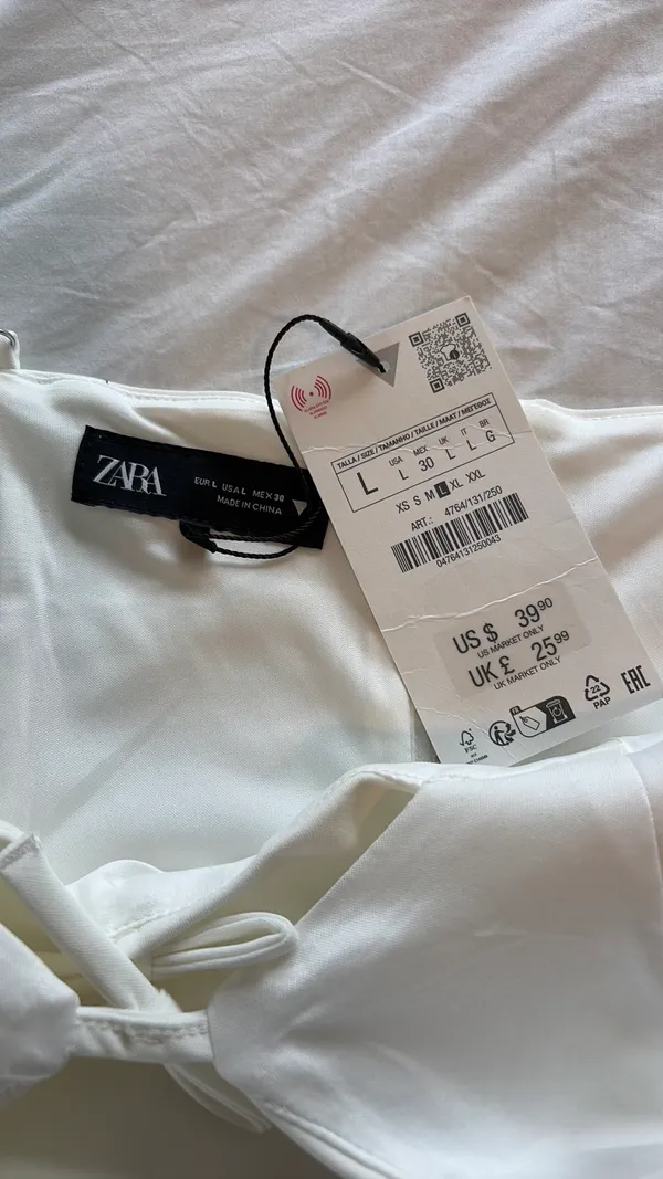 ZARA White Top - Image 3