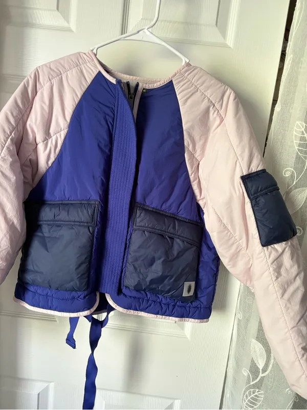 Free People Movement Outta Left Field Jacket in Sapphire Skies zip up size XS TP - Image 4