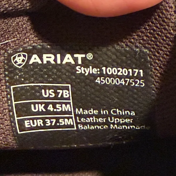 Ariat Traverse foodwear WOMAN SZ 7 B IN Brown 10020171 - Image 7