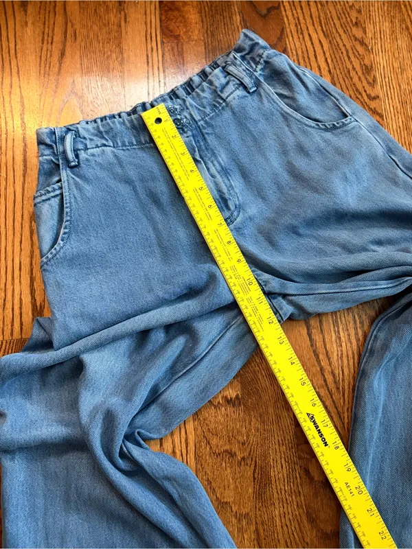 YFB Young Fabulous & Broke Wide Leg Tencel Modal Jeans Size S - Image 10