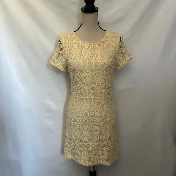 Lulus Love You For Eternity Shift Dress XS Crochet Fairy Coquette Cottagecore - Image 14