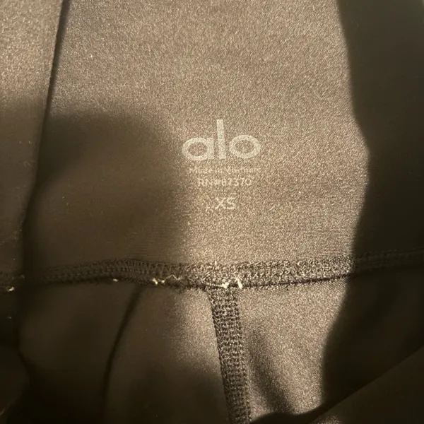 ALO high waist airlift full length black leggings - Image 5