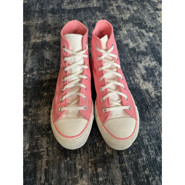 Converse Hi Top Platform Sneakers CTAS Lift Oops Pink A07141C Women’s 8US Bright - Image 4