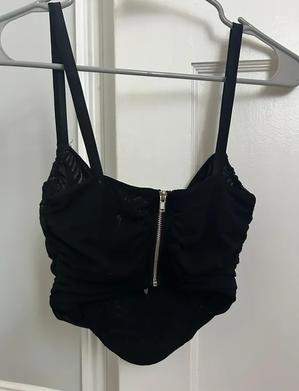 White fox Corset Top - Image 4