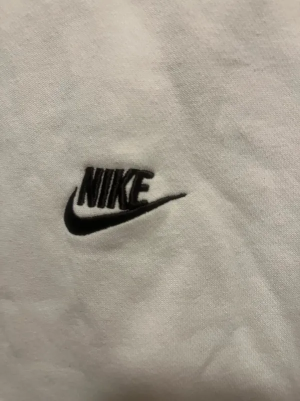White Nike Crewneck Sweatshirt - Image 4