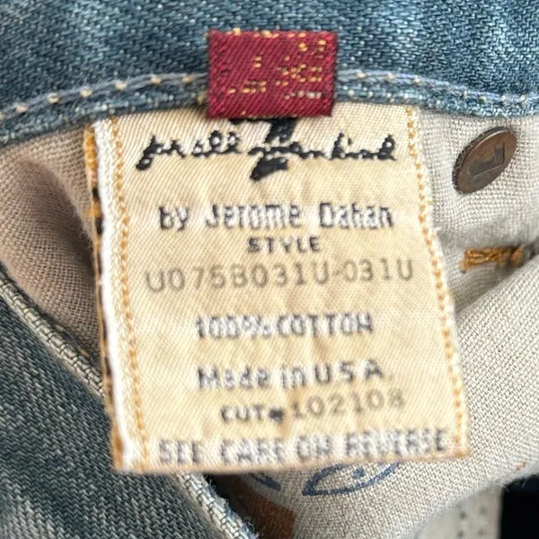 7 For All Mankind Blue Flare Jeans - Image 6