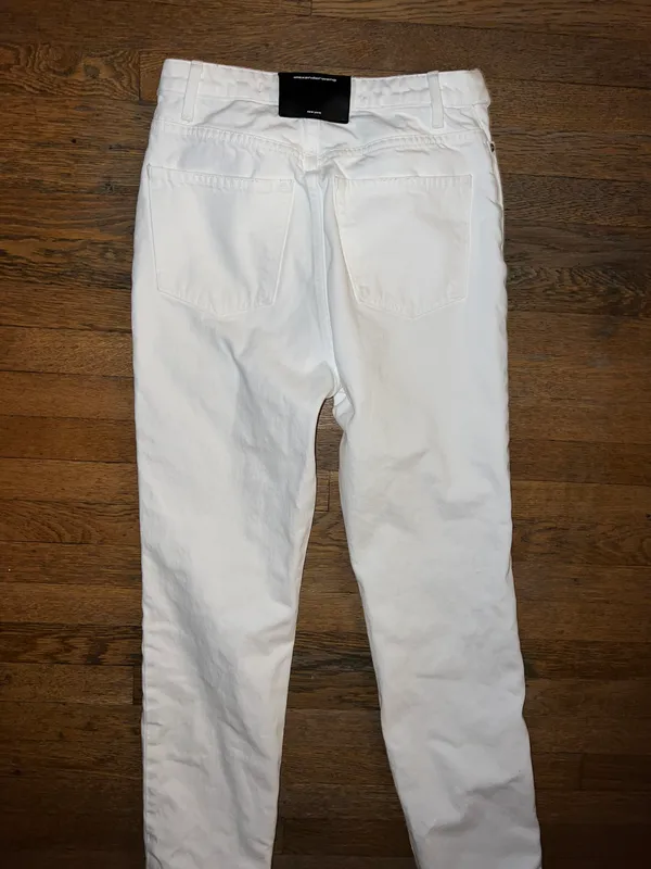 Alexander Wang White Jeans - Image 5