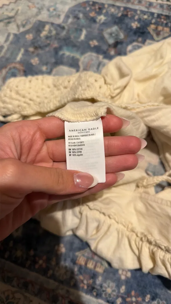 American Eagle knitted crop top - Image 3