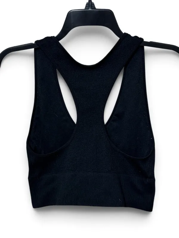 GILLY HICKS Ribbed Racerback Crop Top Brami L Black NWOT - Image 6