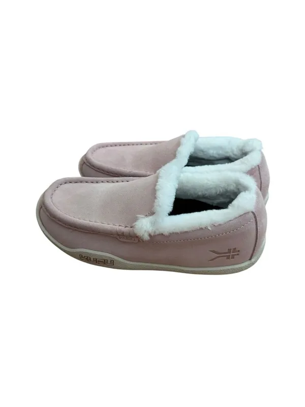 Kuru Loft indoor/outdoor moccasin in Soft pink/vanilla 6.5 - Image 6