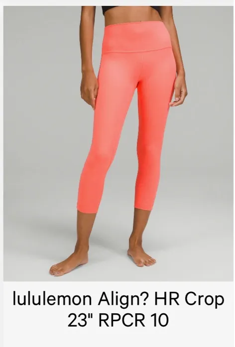 Lululemon Align High-Rise Crop 23" Leggings - Image 4