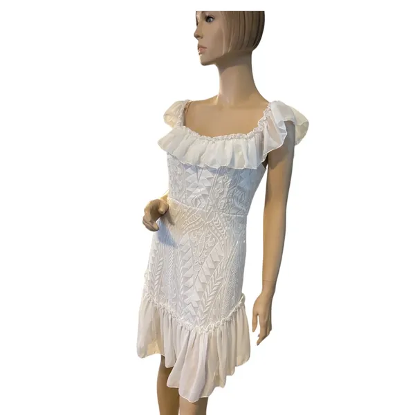 NWT Amelia BETTY DRESS Color White Sz‎ M - Image 2