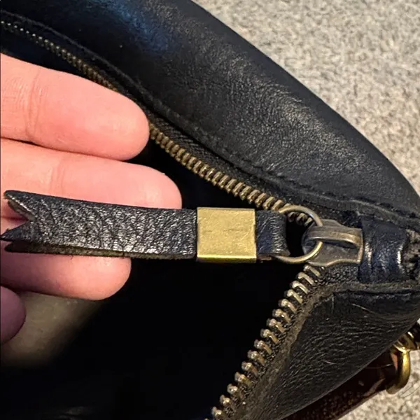 Madewell Leather Zip Top Transport Tote - Image 6