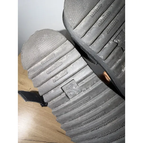 Dr. Martens Voss Black Leather Platform Sandals Women's Size 6 N - Image 4
