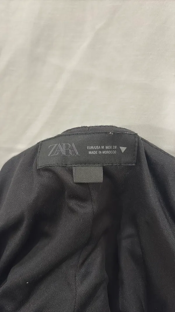 Zara black corset style top - Image 2