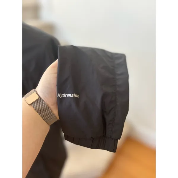The North Face Black Front Zip Lightweight Windbreaker Jacket - Image 3