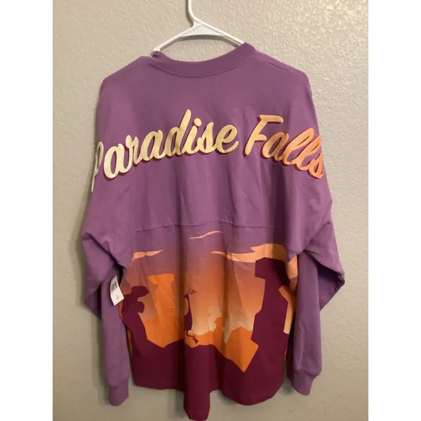 NWT Disney Parks Pixar Paradise Falls Up Spirit Jersey M - Image 5