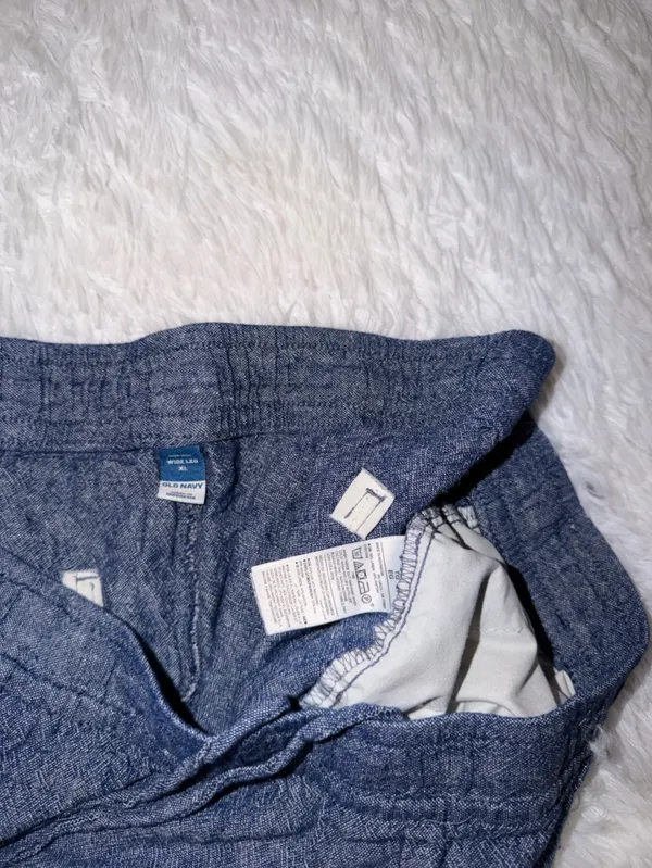 Old Navy Wide Leg Pull on Pant with Pockets XL - Image 4