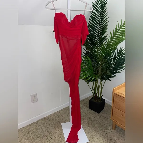 Nookie HEARTS Dita Mesh Gown‎ XXL - Image 7