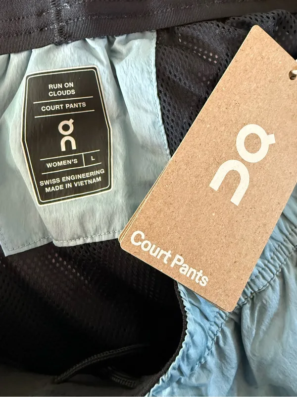 ON Court Pants Geyser Ripstop Size L NEW - Image 8