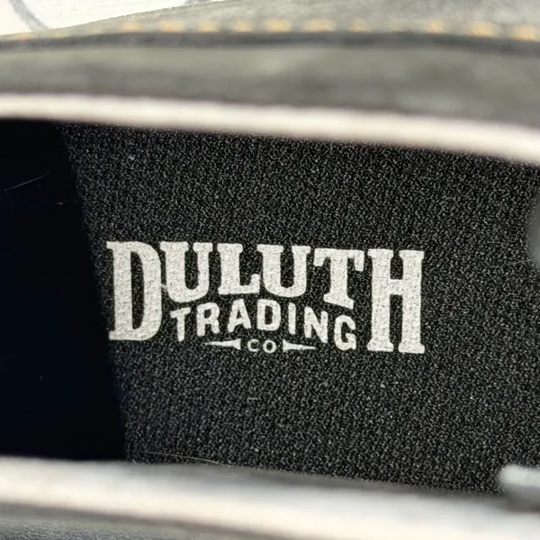 Duluth Trading Co Chukka Boots Size 9 Black Leather‎ Lace Up Ankle 77703 - Image 4