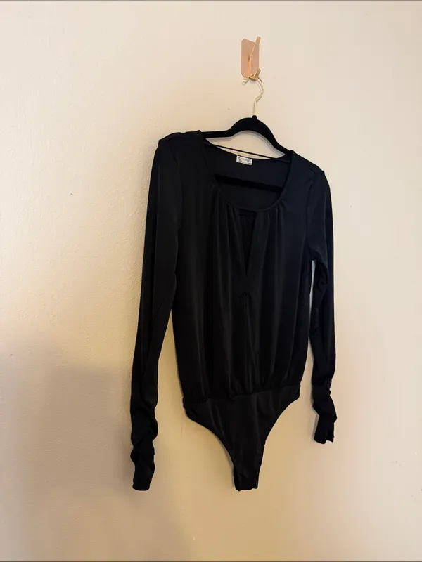 Intimately Free People Kaya Womens Keyhole‎ Thumb Hole Bodysuit Size Small - Image 6