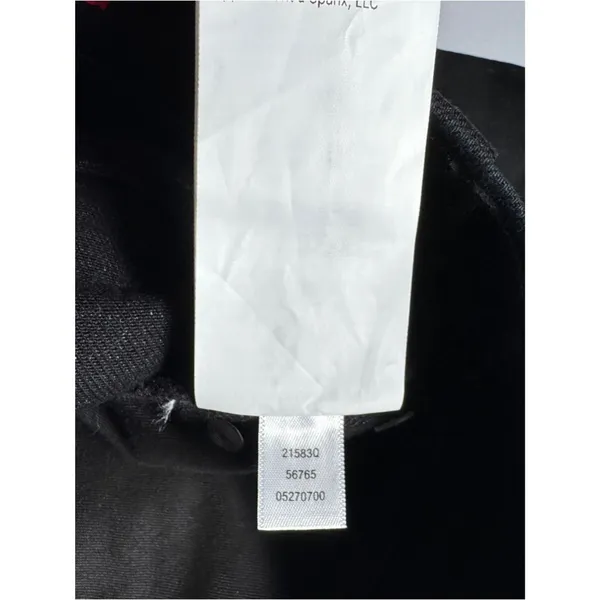 SPANX Skinny Britches Denim Flare Jeans Black Petite 6 NWT - Image 9