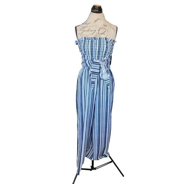 Sunday Up Womens Jumpsuit Medium Bohemian Beach Coastal Cowgirl Y2k 90's Preppy - Image 2