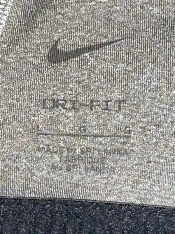 Women's Nike Victory Shape Grey/Black High Support Non Padded Sports Bra - Image 5