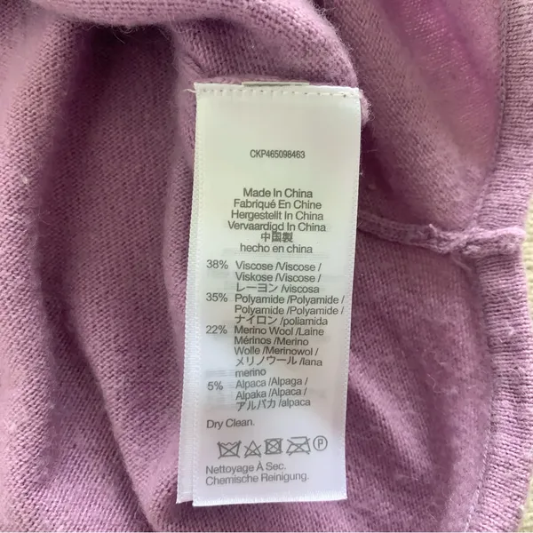 Madewell mock neck long‎ sleeves relaxed soft, size XS Ashbury Mockneck - Image 8