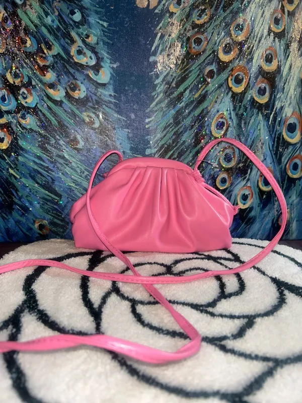 Mini Pink Women's Crossbody Bag - Image 2