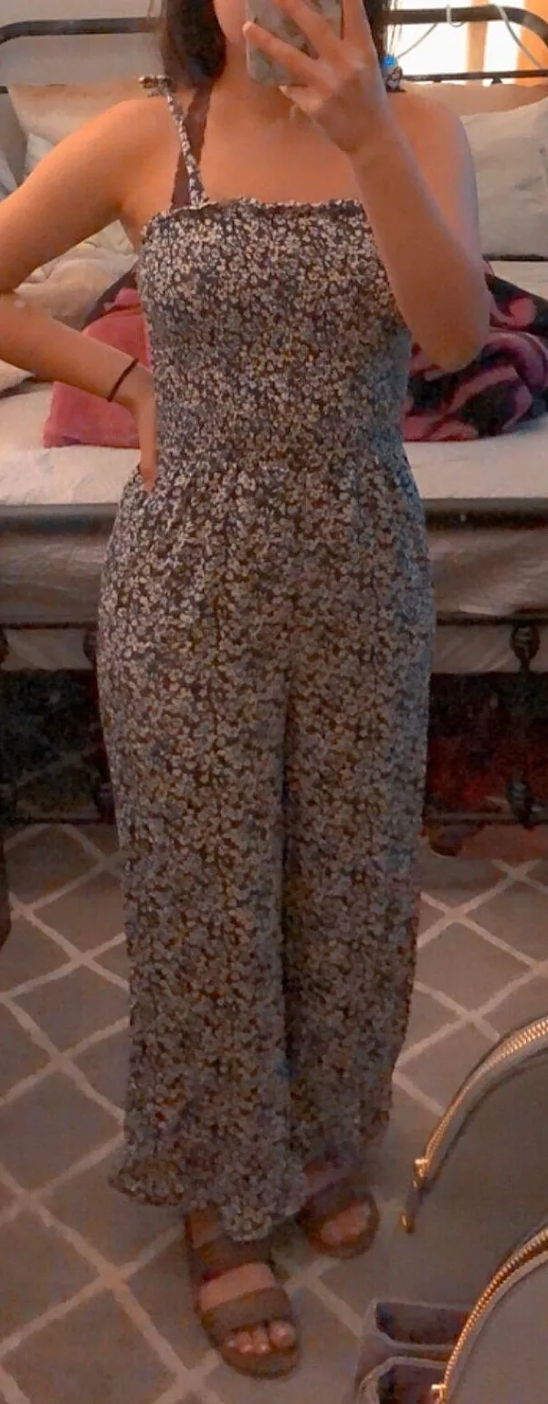 Floral Jumpsuit Multi Size XS - Image 3