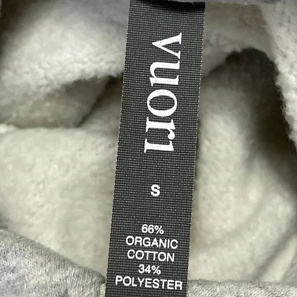 Vuori Restore Women's Gray Long Sleeves Half Zip Hoodie Hooded Sweatshirt Sz S - Image 4