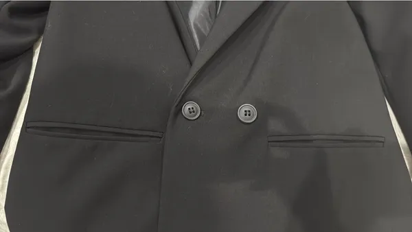 ZARA Blazer Jacket Double-Breasted Oversized - Image 3