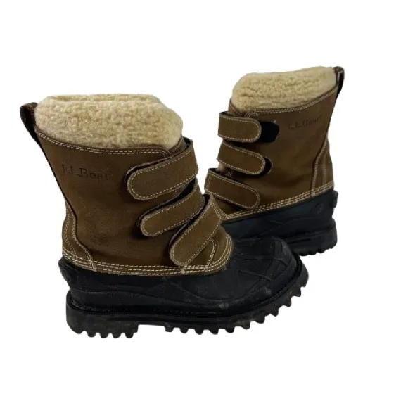 L.L. Bean Tan and Black Snow Boots - Image 2